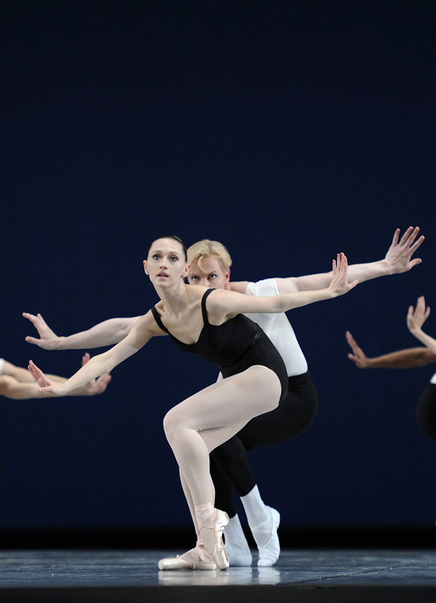 San Francisco Ballet in Balanchine's The Four Temperaments.  © Erik Tomasson. (Click image for larger version)