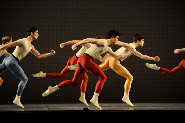 San Francisco Ballet in Robbins' Glass Pieces. © Erik Tomasson. (Click image for larger version)