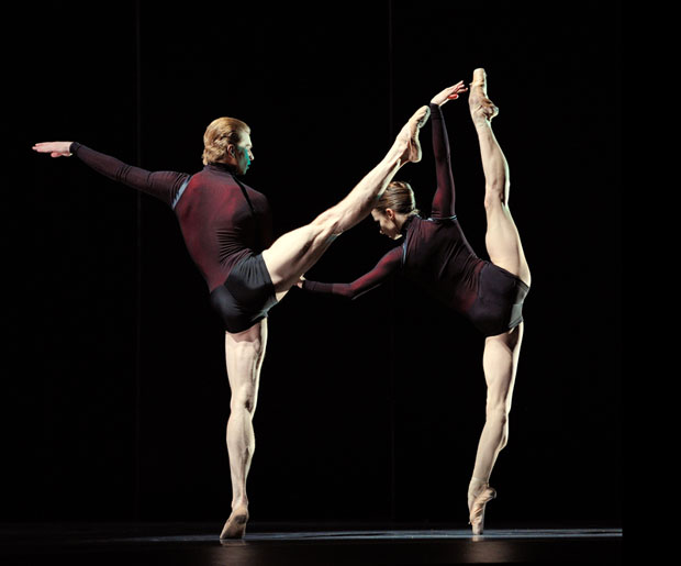 Maria Kochetkova and Gennadi Nedvigin in Page's Guide To Strange Places. © Erik Tomasson. (Click image for larger version)