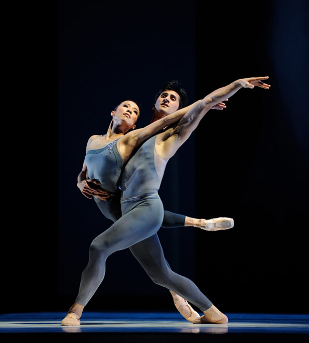 Frances Chung and Davit Karapetyan in Tomasson's The Fifth Season. © Erik Tomasson. (Click image for larger version)