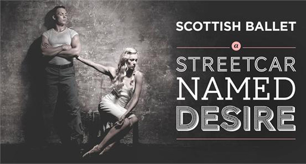 Eve Mutso and Tama Barry in a publicity image for A Streetcar Named Desire. © Graham Wylie. (Click image for larger version)