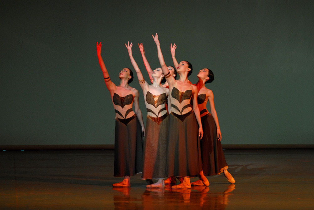 State Ballet of Georgia dancers in Sagalobeli. © Lado Vachnadze. (Click image for larger version)