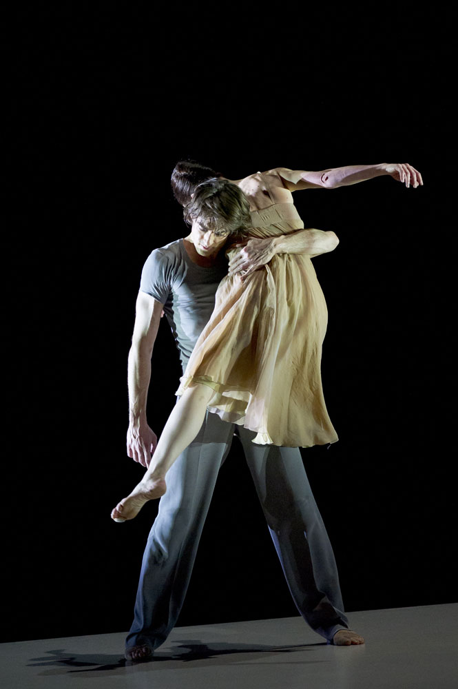 Aurelie Dupont and Herve Moreau in Sasha Waltz's Romeo and Juliet. © Laurent Philippe. (Click image for larger version)