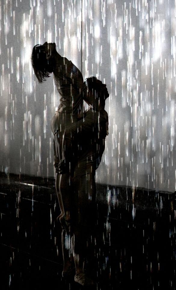 Wayne McGregor | Random Dance perform in the <I>Rain Room</I>.<br />© Ravi Deepres & Alicia Clarke. Rain Room, Random International 2012. Courtesy of Barbican Art Gallery.