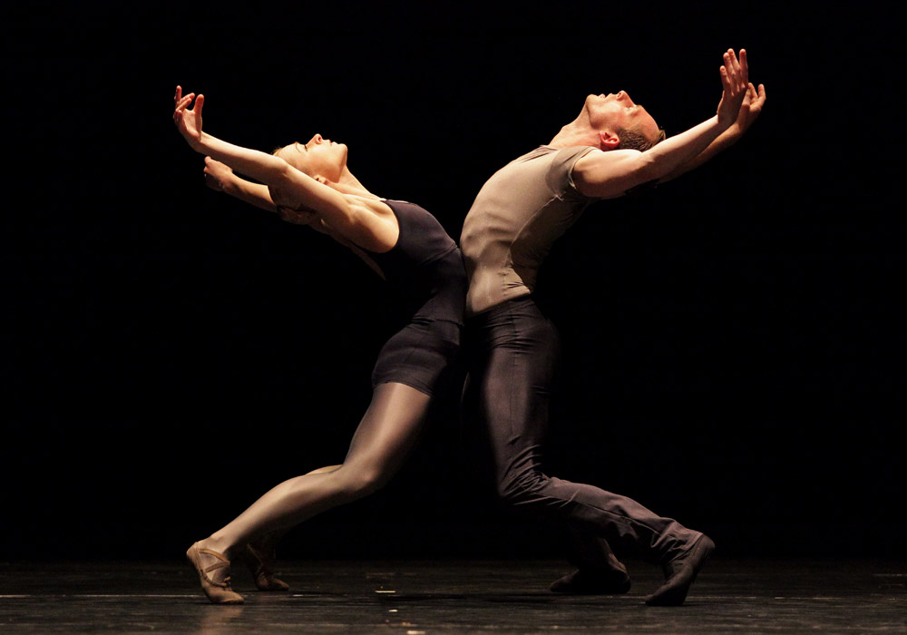 Baltic Dance Theater in Jiri Kylian's <I>No More Play</I>.<br />© Sebastian Cwikla. (Click image for larger version)